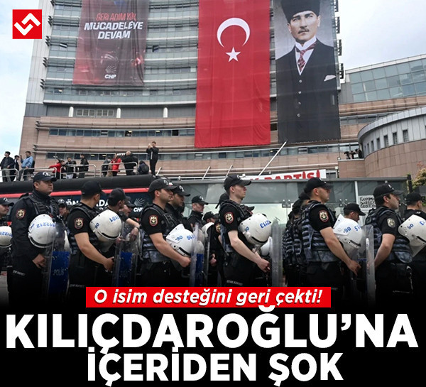 Kemal Kılıçdaroğlu'na içeriden şok! Desteğini çekti