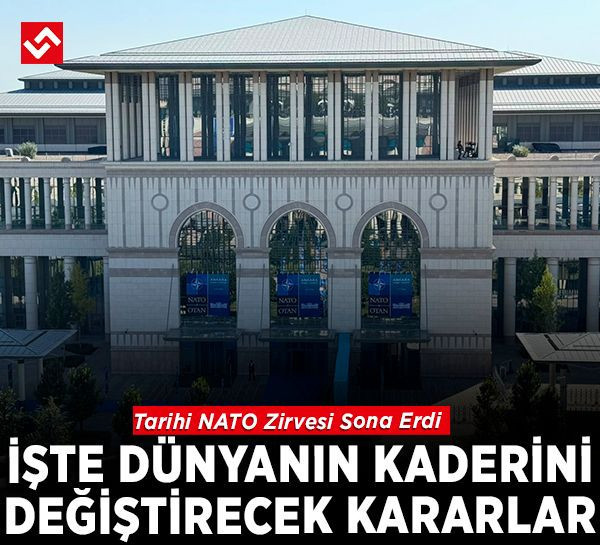 NATO zirvesi sona erdi! İşte dünyanın kaderini değiştirecek kararlar...