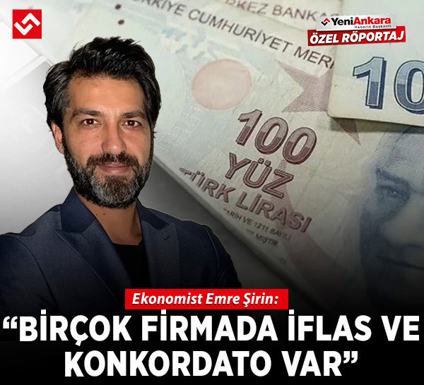 Ekonomist Şirin’den faiz değerlendirmesi: “Birçok firmada iflas var!”