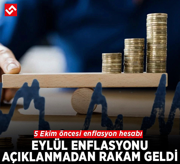Ekonomistlerin eylül ayı enflasyon tahmini yüzde 2,18