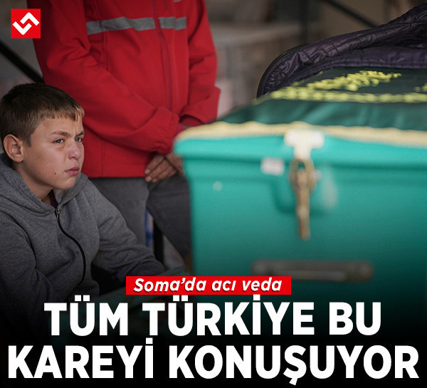 Tüm Türkiye Soma'daki bu kareyi konuşuyor