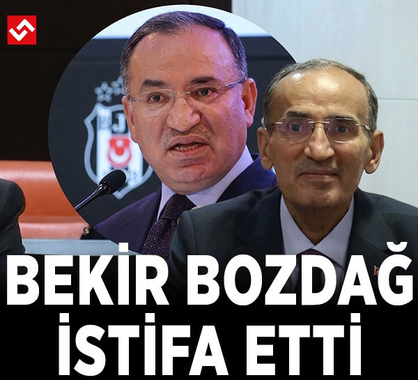 Bekir Bozdağ TBMM Başkanvekilliği görevinden istifa etti!
