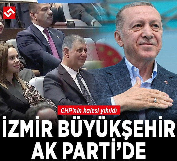 İzmir Büyükşehir Belediye Başkanı Cemil Tugay AK Parti'de