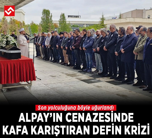 Usta sanatçı Alpay’a son veda! 34 yıllık hayat arkadaşı törende yoktu