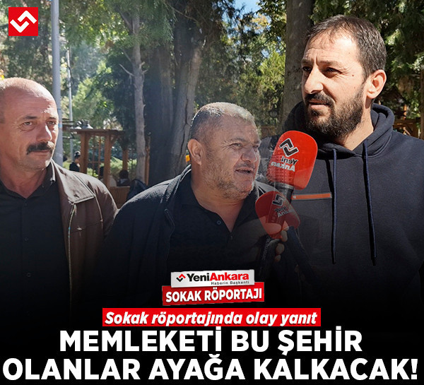 Memleketi bu şehir olanlar ayağa kalkacak! Sokak röportajında olay yanıt