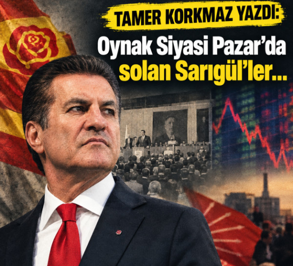 Oynak Siyasi Pazar’da solan Sarıgül’ler…