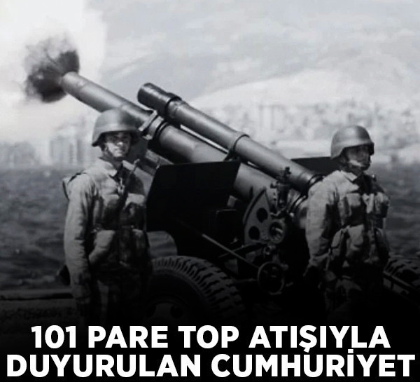101 pare top atışıyla duyurulan Cumhuriyet: İlk kutlamalarda neler yaşandı?