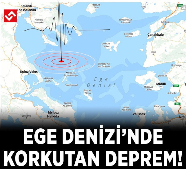 Ege Denizi'nde 4,7 büyüklüğünde deprem! AFAD derinliğini ve merkez üssünü açıkladı
