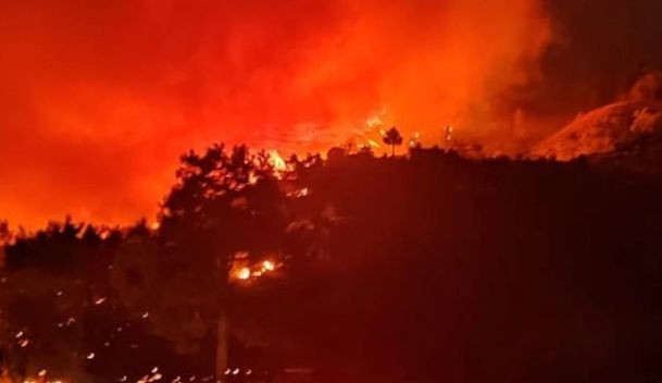 Yangın Çıkaran Şüpheliler Motosikletle Kaçtı - Resim: 4