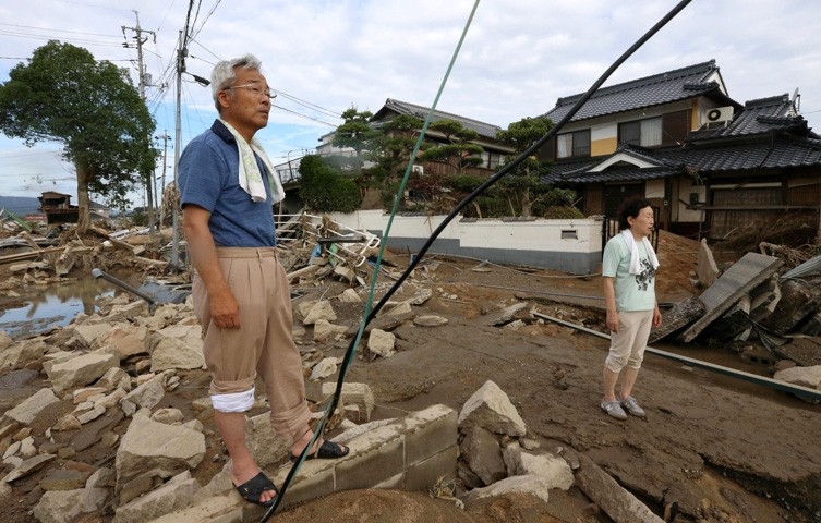 Japonya’daki sel felaketinde ölü sayısı 112’ye yükseldi - Resim: 6