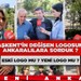 Başkentin değişen logosunu Ankaralılara sorduk? Eski logo mu, yeni logo mu?