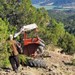 Çankırı’da seyir halindeyken alev alan otomobil korkuttu