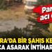 Ankara'da bir şahıs kendini ağaca asarak intihar etti!