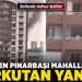 Keçiören Pınarbaşı Mahallesi'nde korkutan yangın! Balkonda mahsur kaldılar