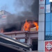 Kızılay Karanfil Sokak'ta yangın çıktı