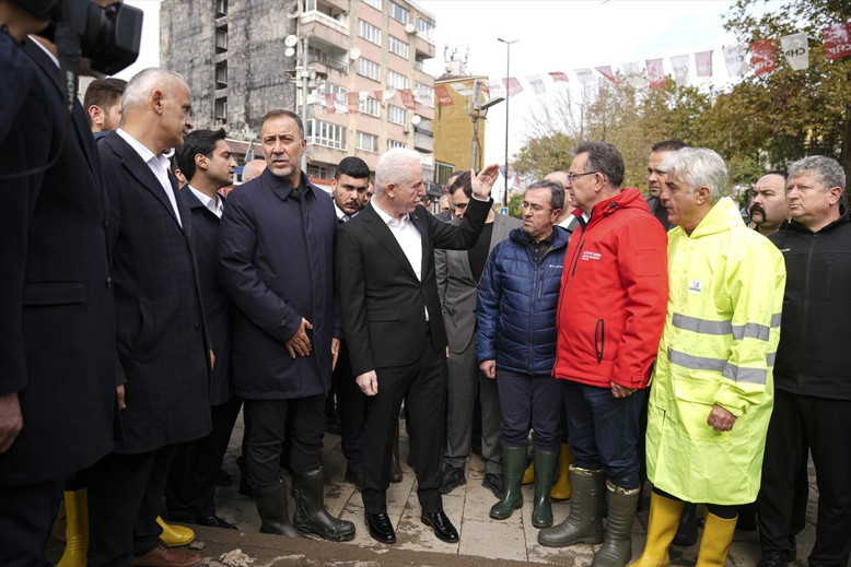 İSTANBUL / SARIYER: VALİ DAVUT GÜL AFET BÖLGESİNDE