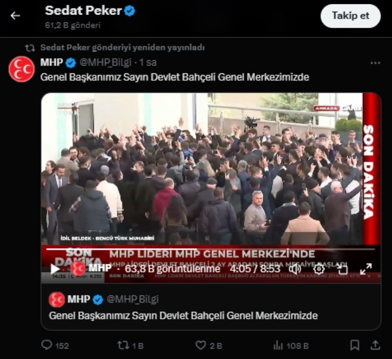 Bahçeli'ye Sedat Peker'den sürpriz - Resim: 7