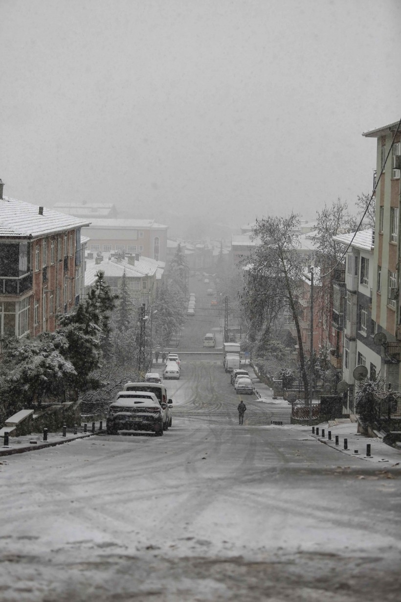 Ankara'da kar eşsiz kar manzaraları - Resim: 12