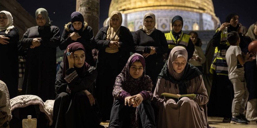Mescid-i Aksa'da Kadir Gecesi idrak edildi - Resim: 1
