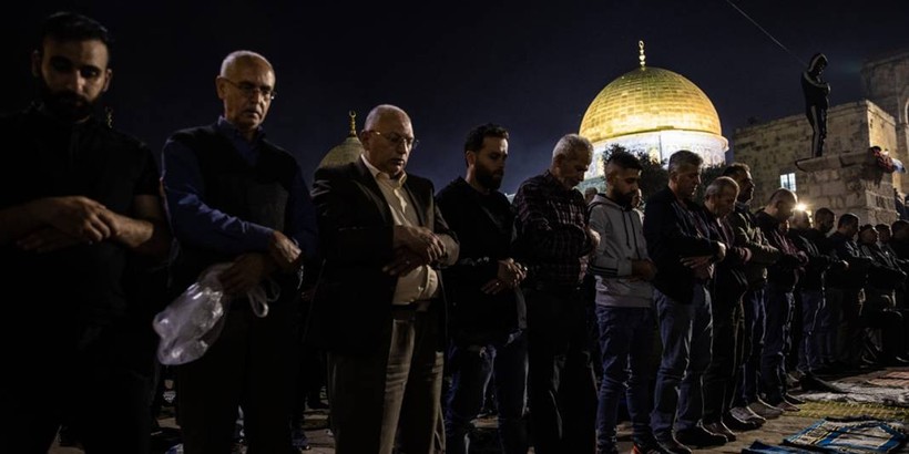 Mescid-i Aksa'da Kadir Gecesi idrak edildi - Resim: 9