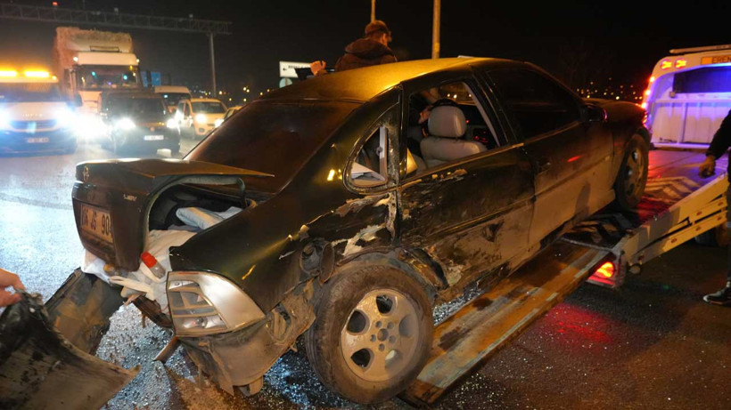 Kırıkkale'de trafik kazası: 3 yaralı