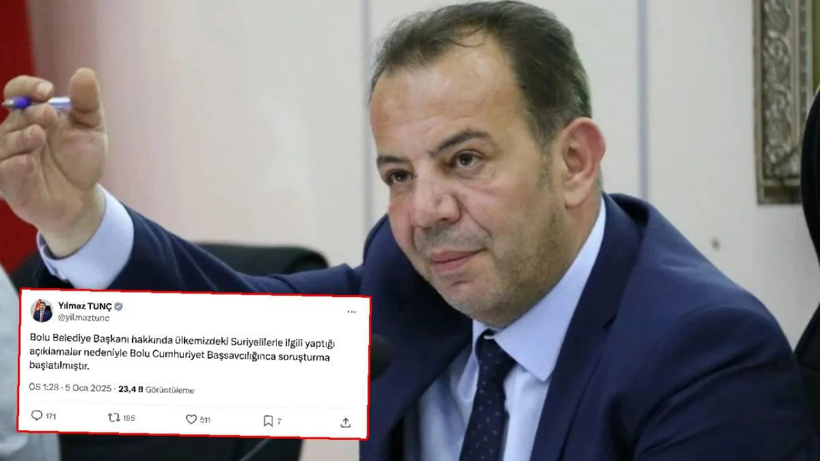 Tanju Özcan'a soruşturma
