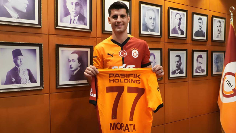 Galatasaray, Alvaro Morata’yı kiralık olarak kadrosuna kattı