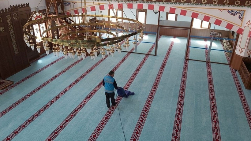 Pursaklar'da camiler Ramazan ayı için hazır