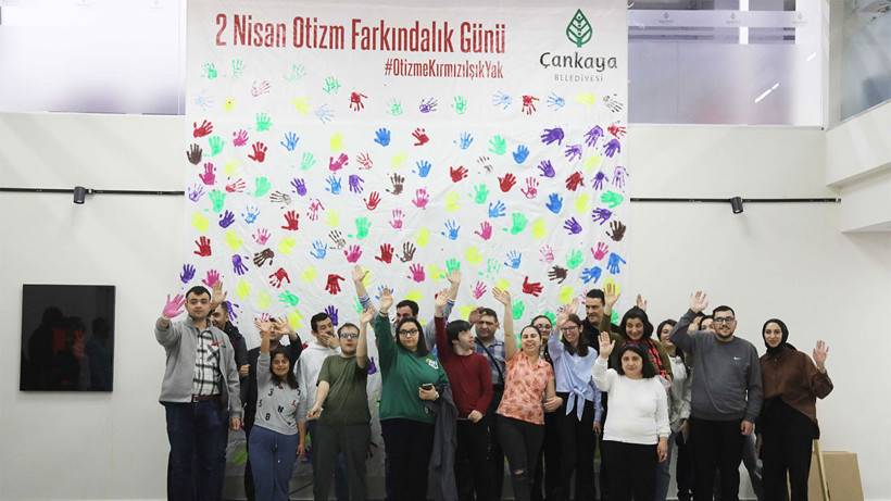 Çankaya Belediyesi’nden Otizm Farkındalık Günü için renkli etkinlik
