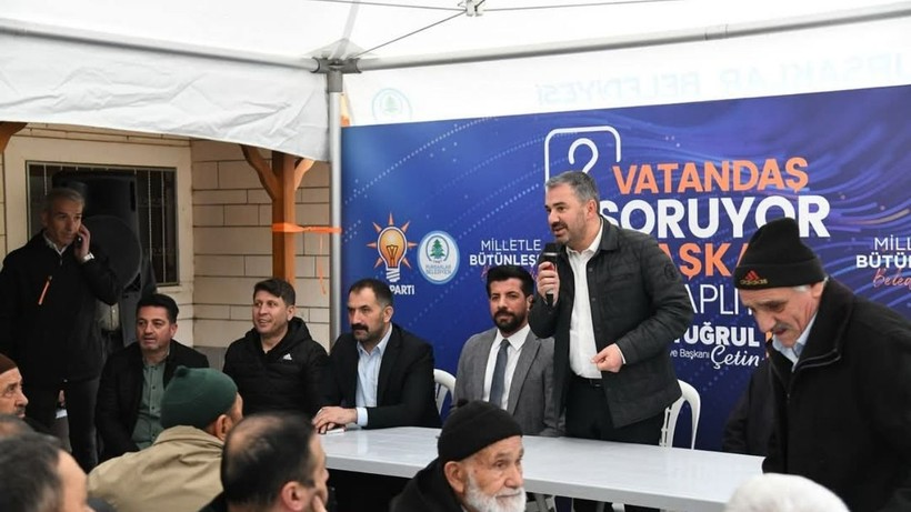 Pursaklar'da mahalle buluşmaları devam ediyor