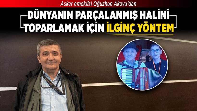 Asker emeklisi Akova’nın "10 parmağında, 10 marifet" var