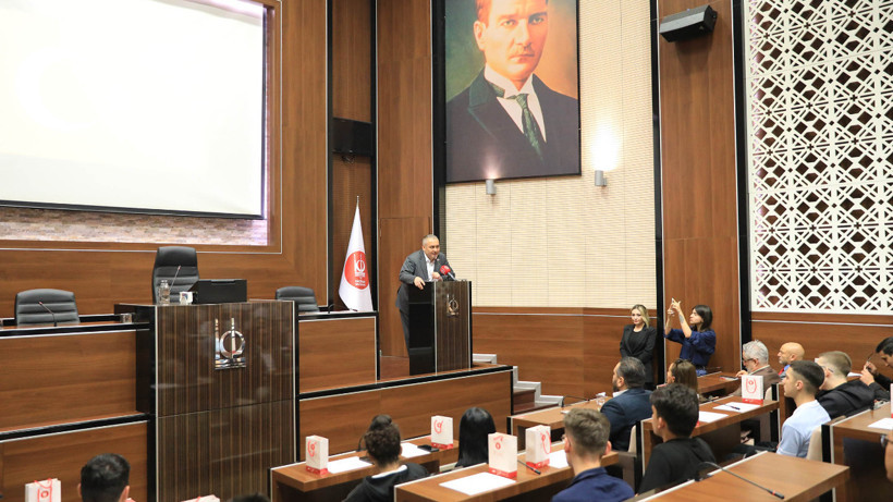 Keçiören'de stajyer öğrencilere duygusal veda