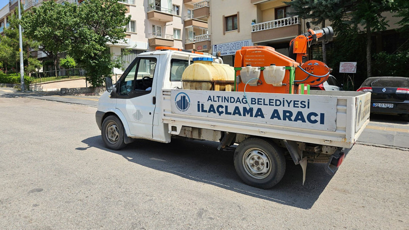 Altındağ’da yaz öncesi ilaçlama seferberliği başladı