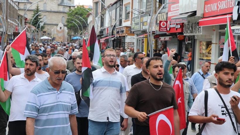 Yozgat'ta İsrail'in "Madleen" gemisine saldırısına tepki