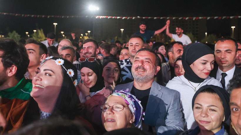 Sincan Park’ta müzik ve coşku dolu gece