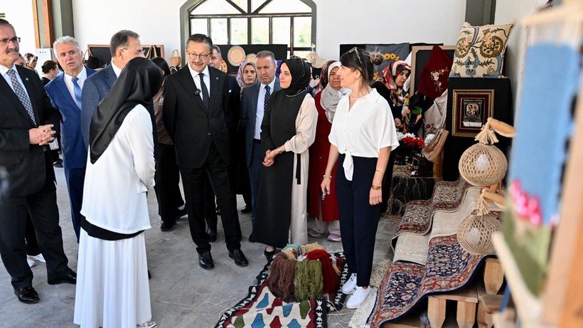 Altındağ’da yıl sonu coşkusu: Emek ve yetenek sergide buluştu