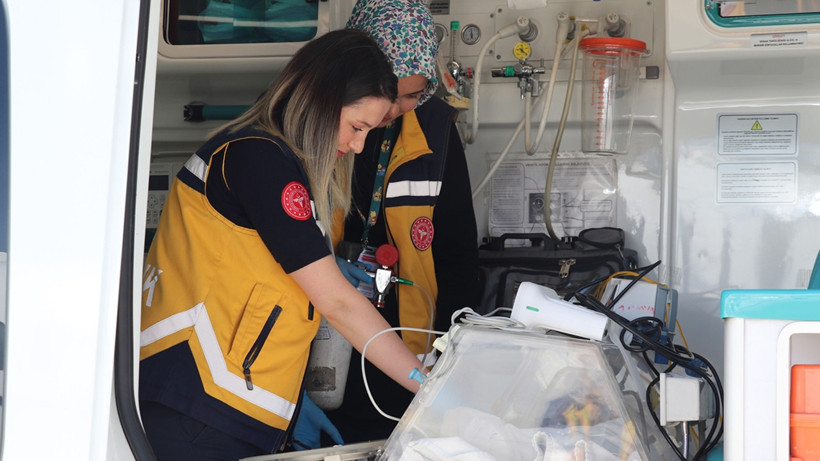 Ankara bebeğe umut oldu: Ambulans uçakla getirildi