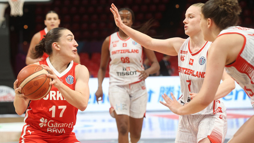 A Milli Kadın Basketbol Takımı, İsviçre’yi 91-67 mağlup etti