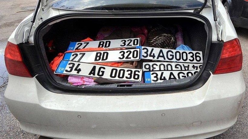 Keçiören'de sahte plaka imalatı!