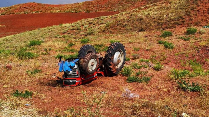 Kırıkkale'de feci kaza! Traktör yolculuğu faciaya dönüştü