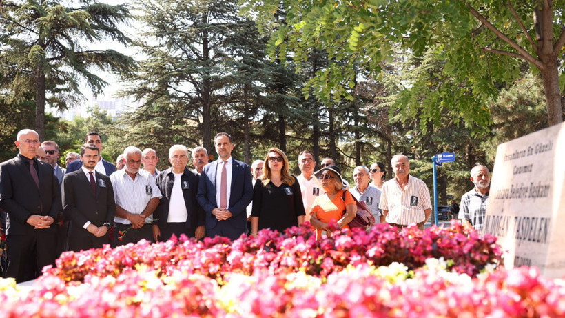 Doğan Taşdelen mezarı başında anıldı