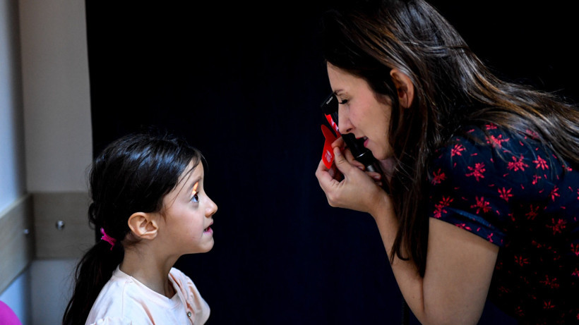 Altındağ'da çocuklara okul öncesi ücretsiz göz sağlığı taraması