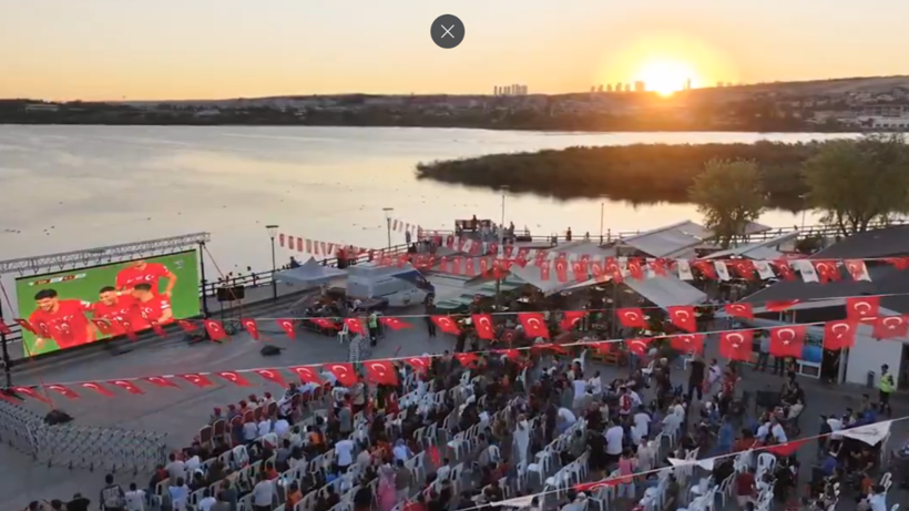 Ankara Gölbaşı’nda milli buluşma: Voleybol ve futbol coşkusu sahile taşınıyor