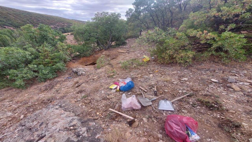 Yozgat’ta hazine hayali, kelepçe ile sona erdi