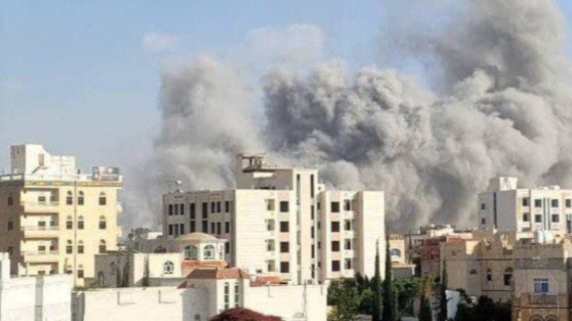 İsrail, Yemen'in başkenti Sana'yı vurdu