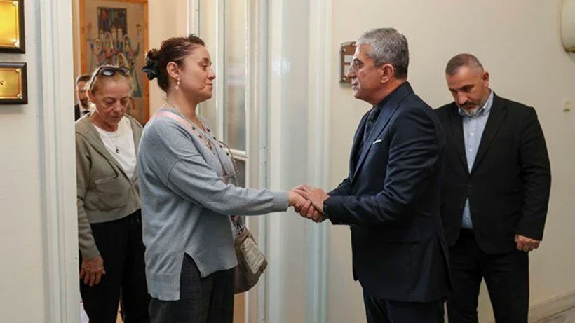 Acılı anne TBMM’de! Anne Minguzzi, Meclis’te 5 partiyle görüştü