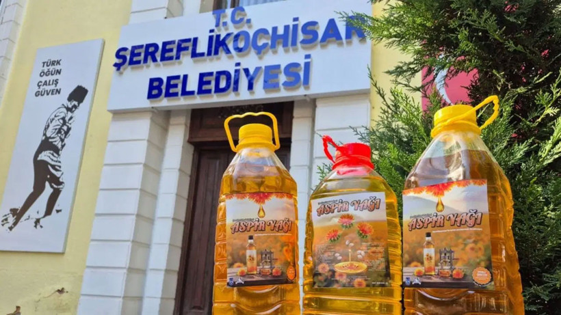 Şereflikoçhisar Belediyesi, Aspir Yağıyla çiftçiyi ve aileleri destekliyor