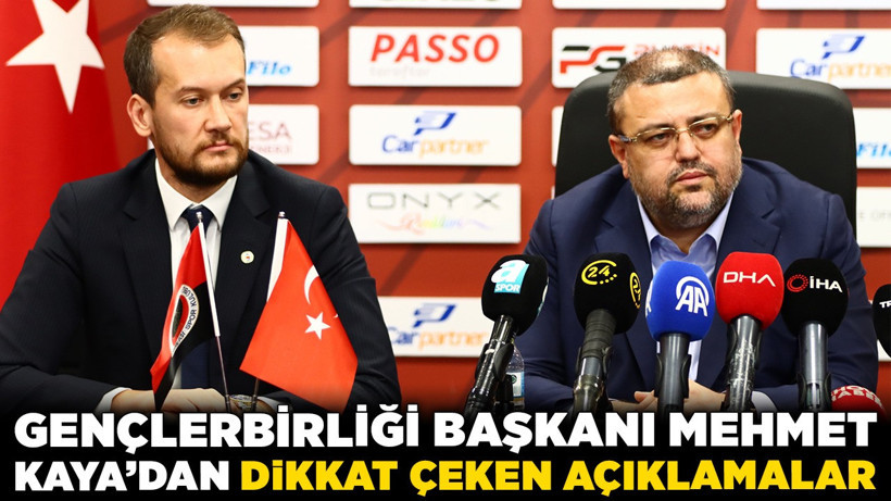 Gençlerbirliği Başkanı Mehmet Kaya'dan dikkat çeken açıklamalar! Transfer görüşmeleri ne durumda, yeni üyeler seçimde oy kullanabilecek mi?