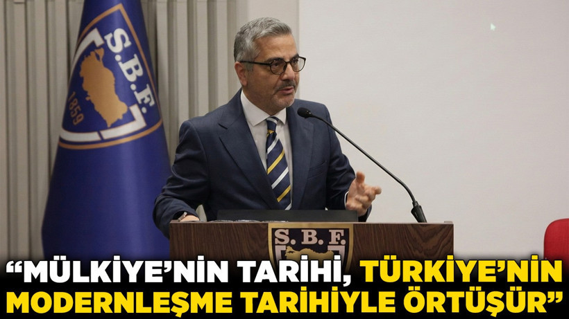 SBF Dekanı Çelik'ten 166 yıllık köklü miras vurgusu: "Mülkiye'nin tarihi, Türkiye'nin modernleşme tarihiyle örtüşür"