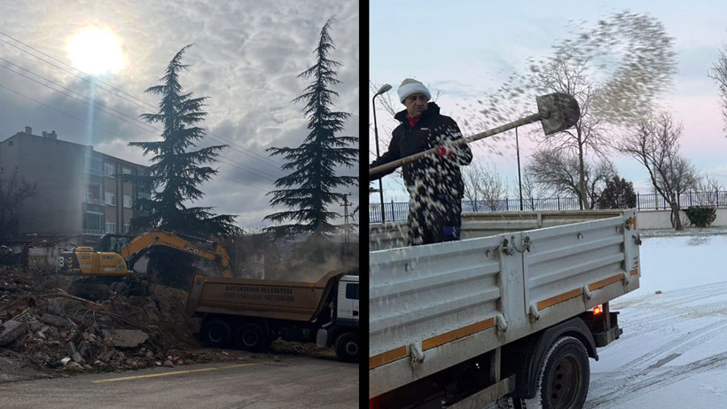 Haymana'da dört koldan yoğun mesai!